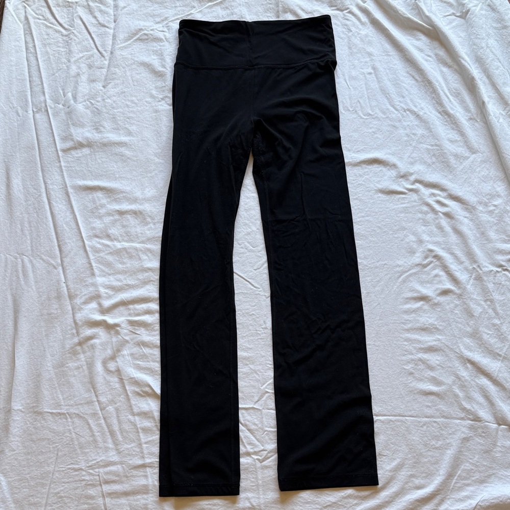 Athleta Black Straight Leggings
